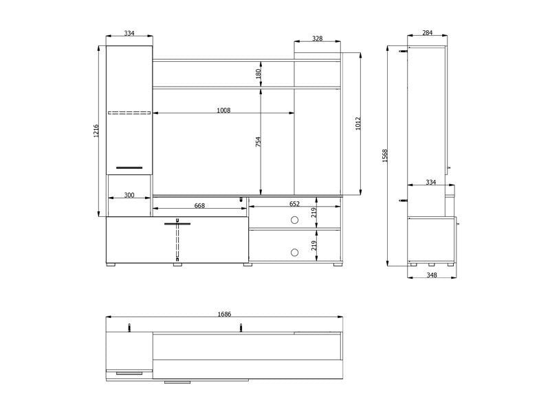Комплект за хол BRAGA