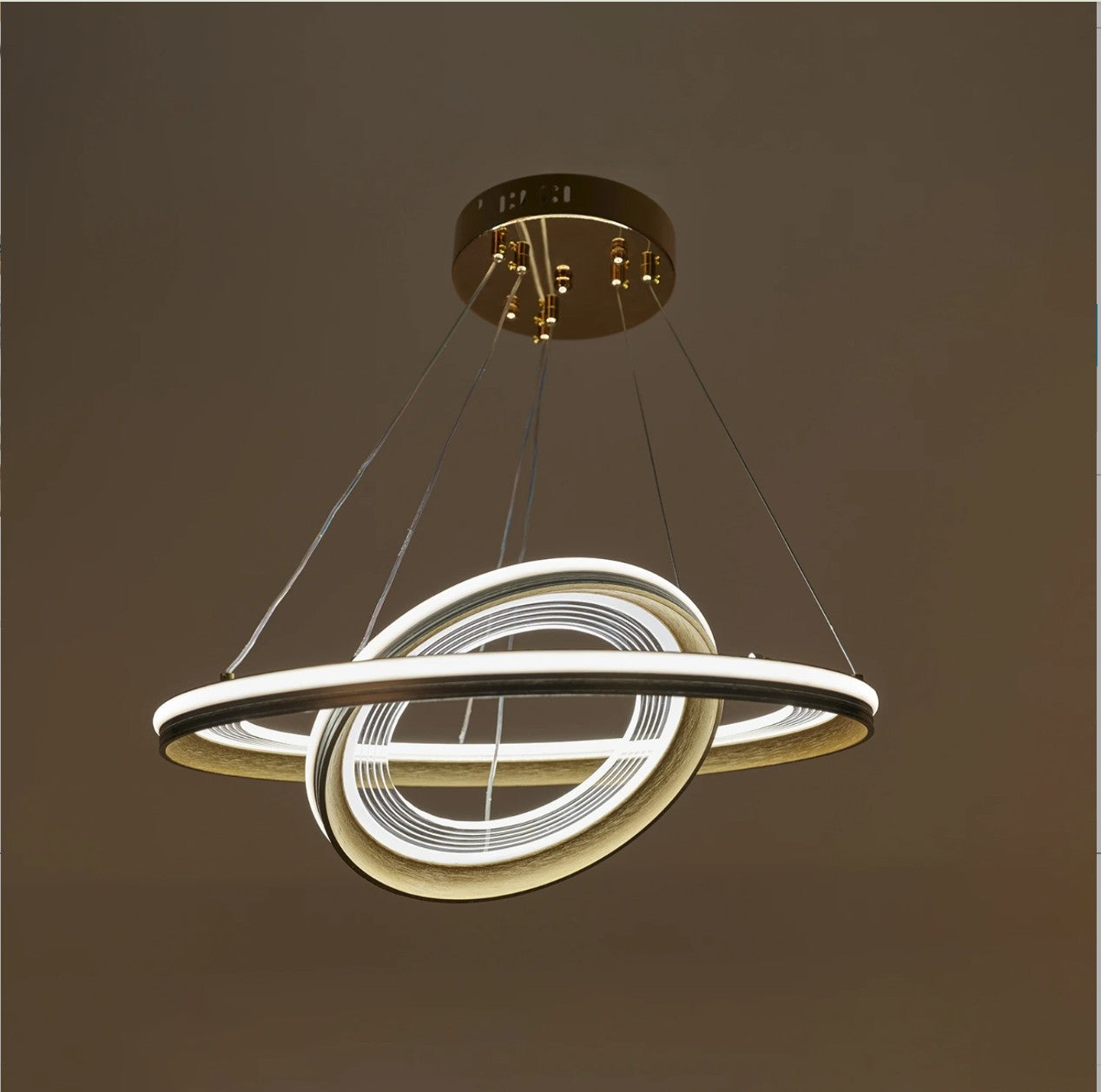 Полилей Aries, златен, led 180w, 3000-6000k, 2787A/2S