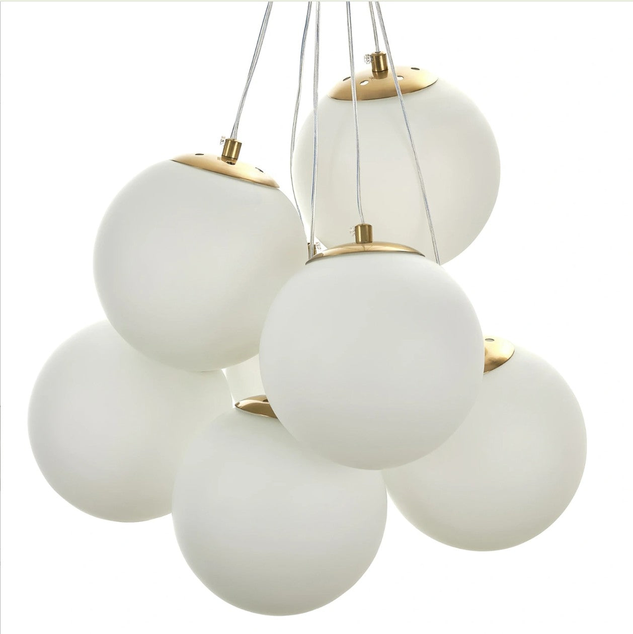 Полилей Crowd, мат злато, elbulgaria, 7xE14, 2798/7 CP