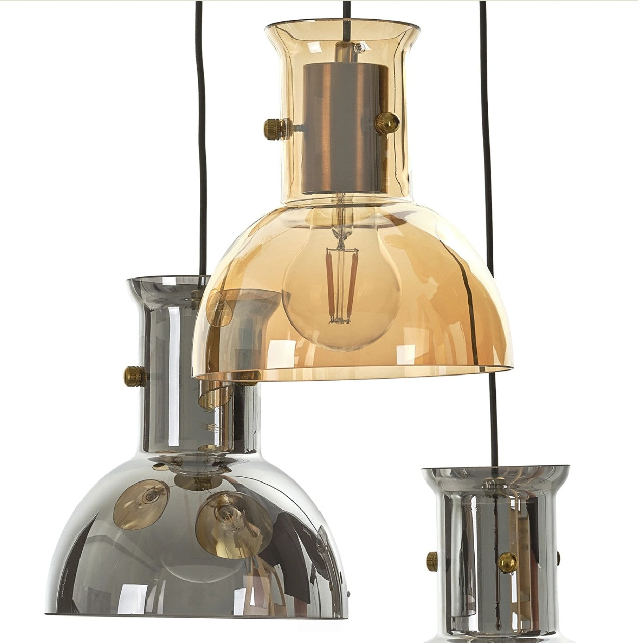 Полилей Rajah, мат злато, elbulgaria, 5xE27, 2872/5