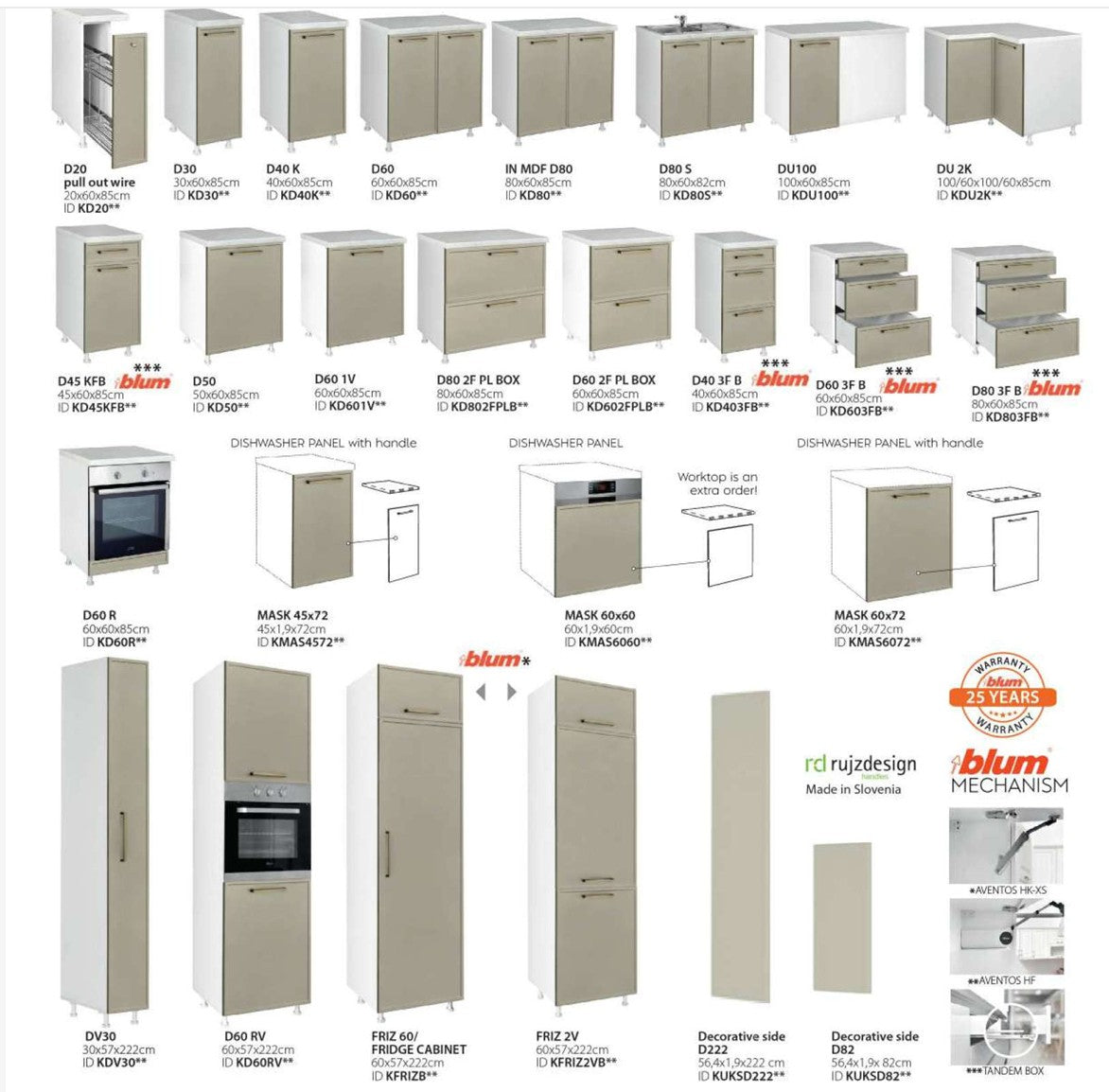 Модулна кухня ALBA