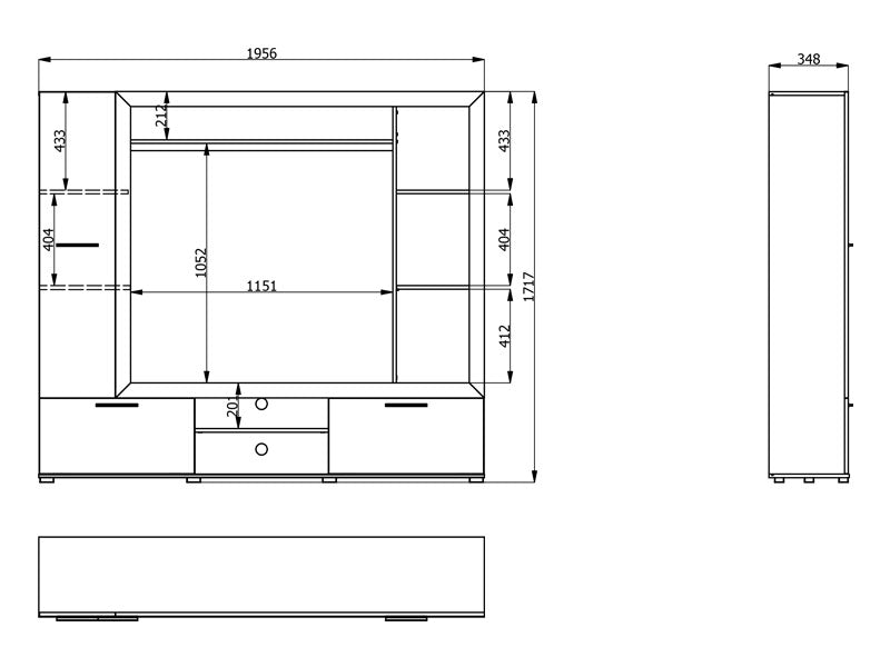 Комплект за хол LORCA