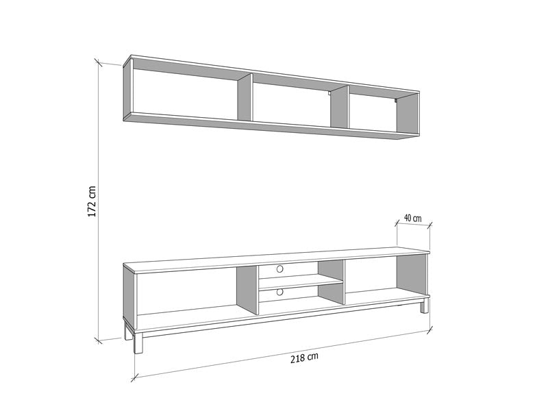 Комплект за хол MONACO