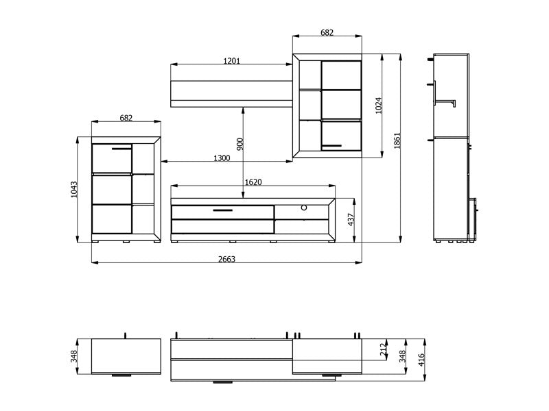 Комплек за хол ROSSO