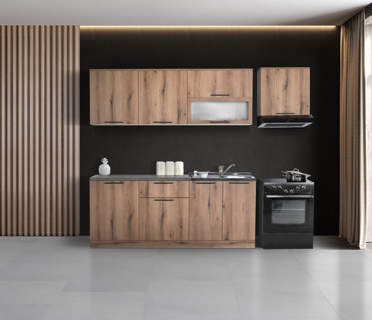 Модулна кухня в антрацит Comfort 200