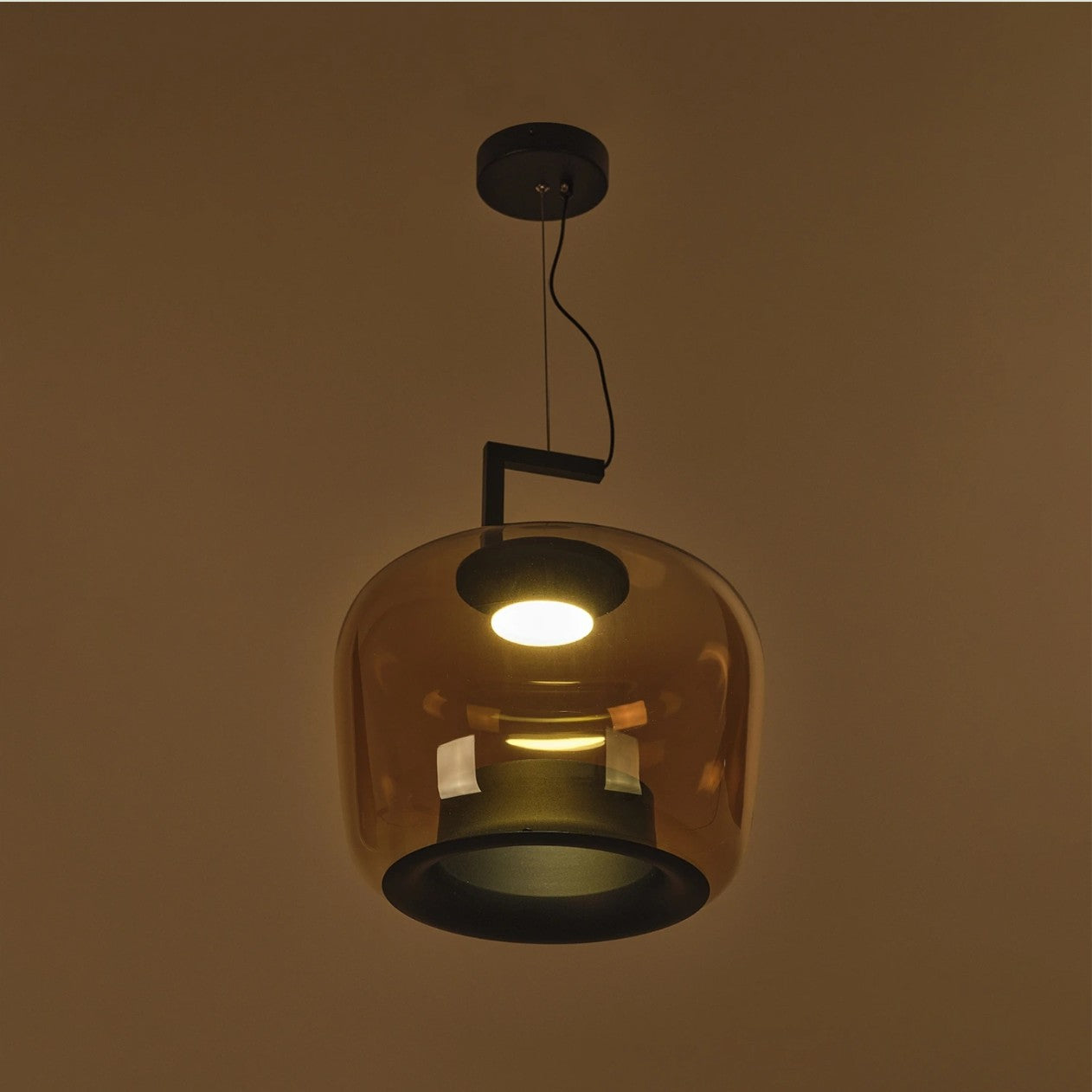 Пендел Abu, черен, elbulgaria, led 15w, 1500lm, 4000k 2873/S AM