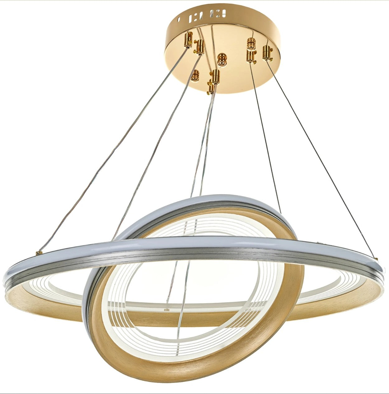 Полилей Aries, златен, led 180w, 3000-6000k, 2787A/2S