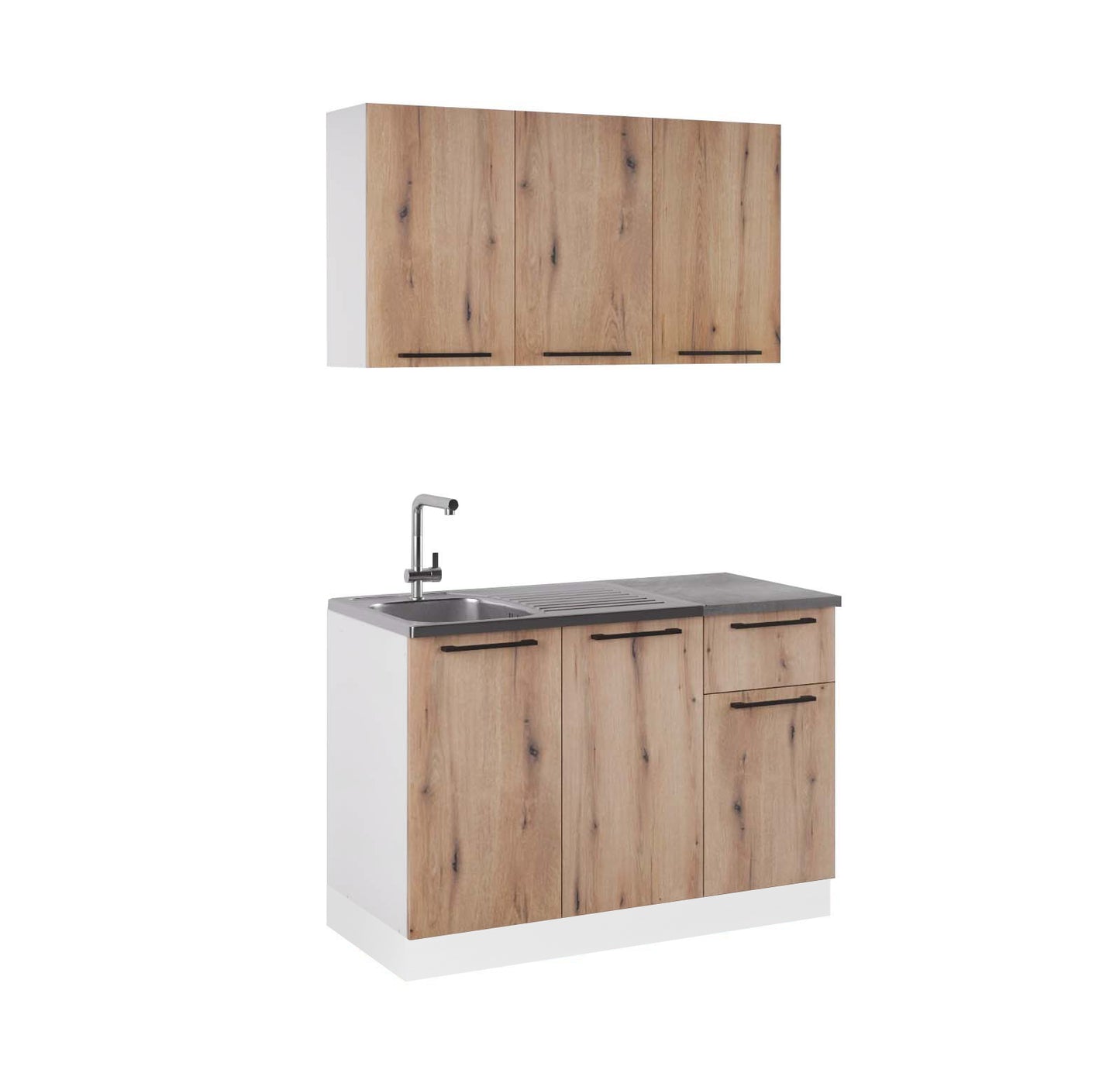 Модулна кухня в бяло Comfort 120