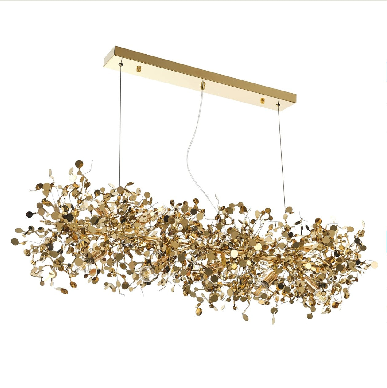 Полилей Fiery, златен, elbulgaria, 10xе14, 3091/L100 GD