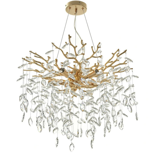 Полилей Huricane, златен, elbulgaria, 5xE14, 4274 GD