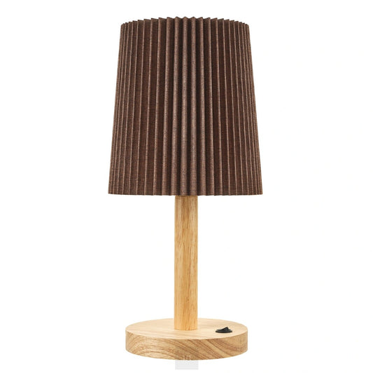 Настолна лампа Krini, кафяв, elbulgaria, 1xe27, 2898 cf