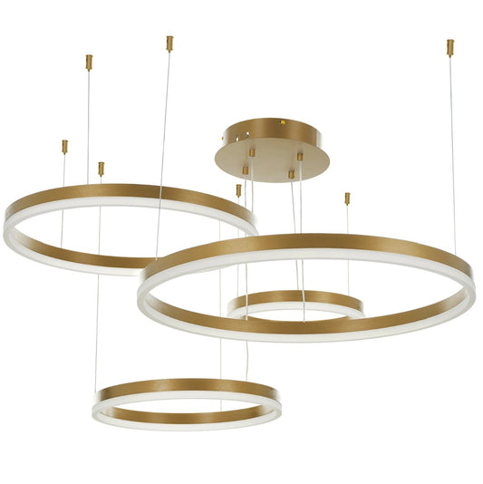 Полилей Sierra, мат злато, elbulgaria , led 204w, 13260 lm, 3000-6000 k, 2751 CP